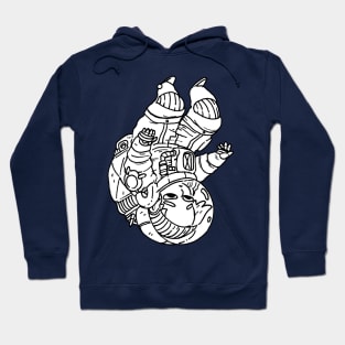 Happy Poise Astronaut Hoodie